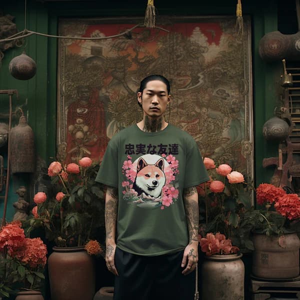Men’s 3D Small Wordmark Tee